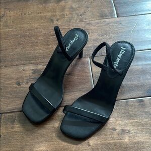 Jeffrey Campbell strappy kitten heel